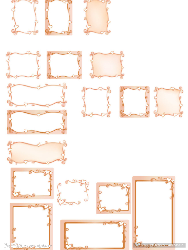 韩国矢量花边素材