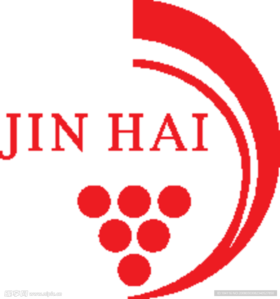 金海葡萄酒标志