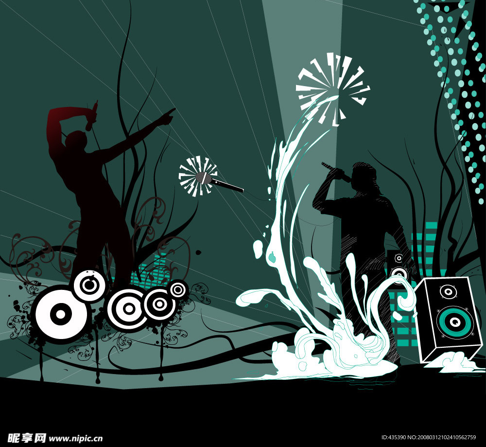 KTV酒吧娱乐音乐海报