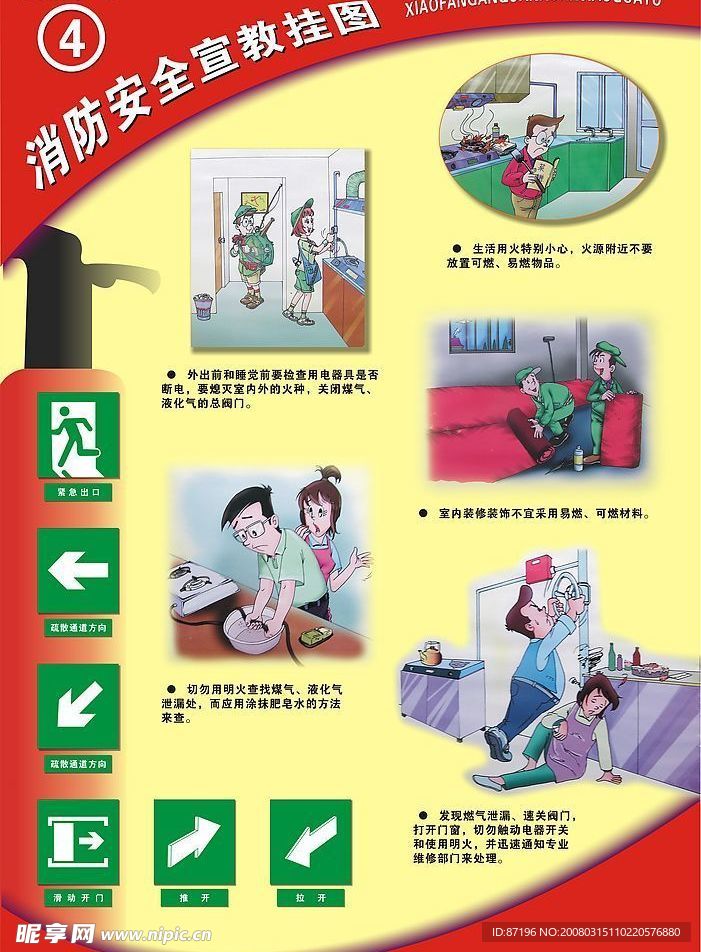 消防安全挂图