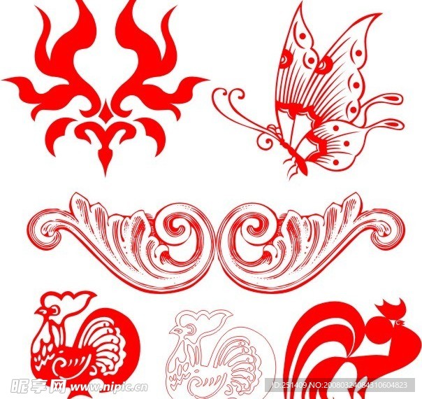 中国传统花纹