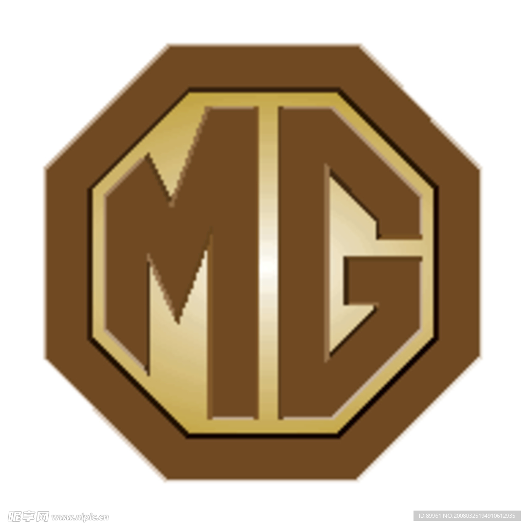 MG名爵汽车标志矢量图