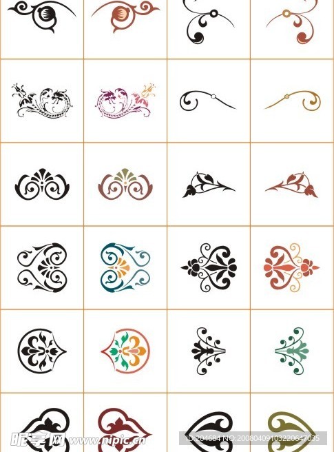 中国花纹2