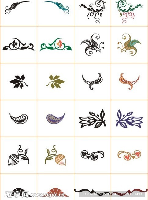 中国花纹6