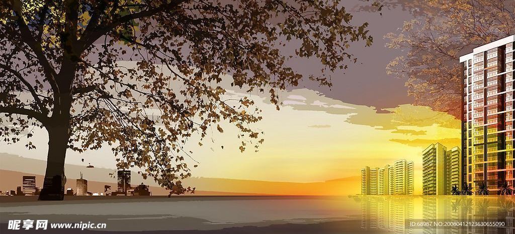 房地产背景素材