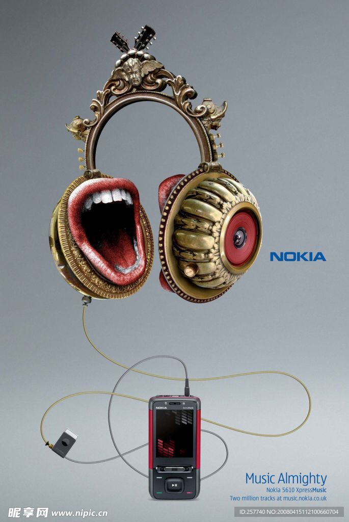NOKIA手机海报