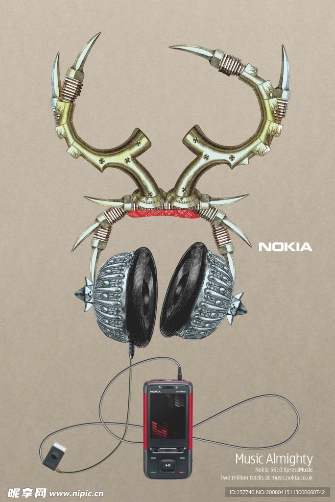 NOKIA手机海报