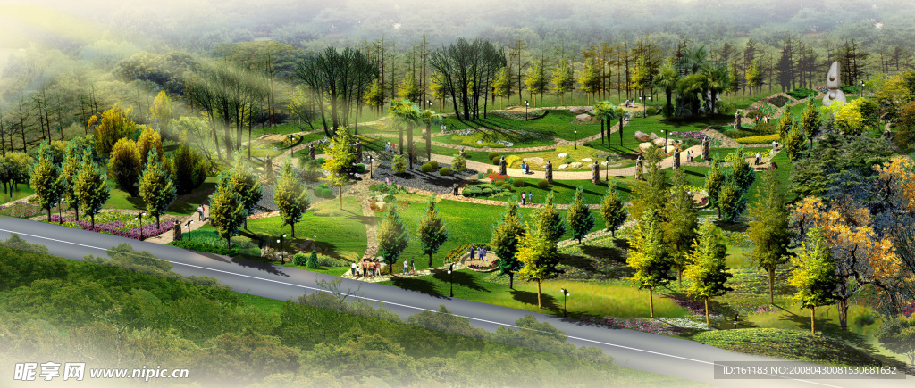 武汉龙泉山景观规划