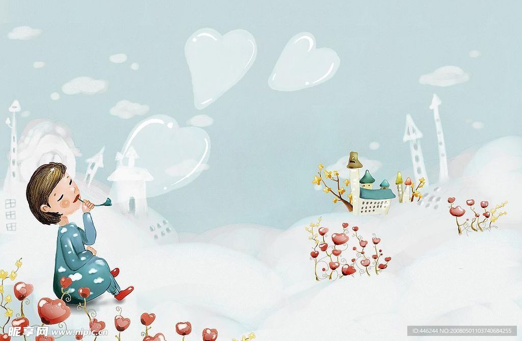 {夏之爽}《背景素材.儿童模板.夏天素材》2