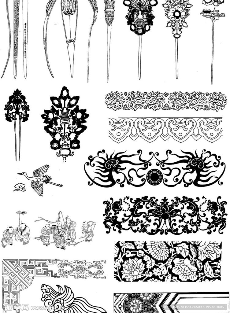 中国古代花纹