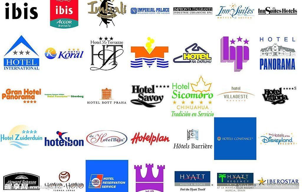 全球500个星级酒店标志（续）