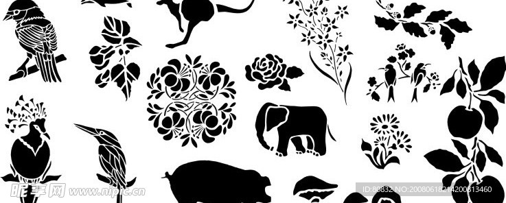 日本超精底纹背景花边矢量图