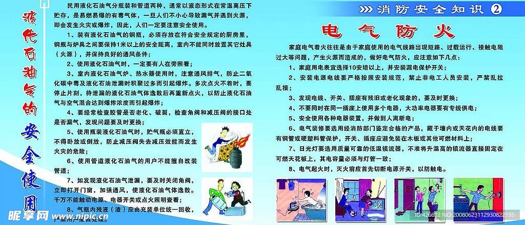 消防安全知识展板2