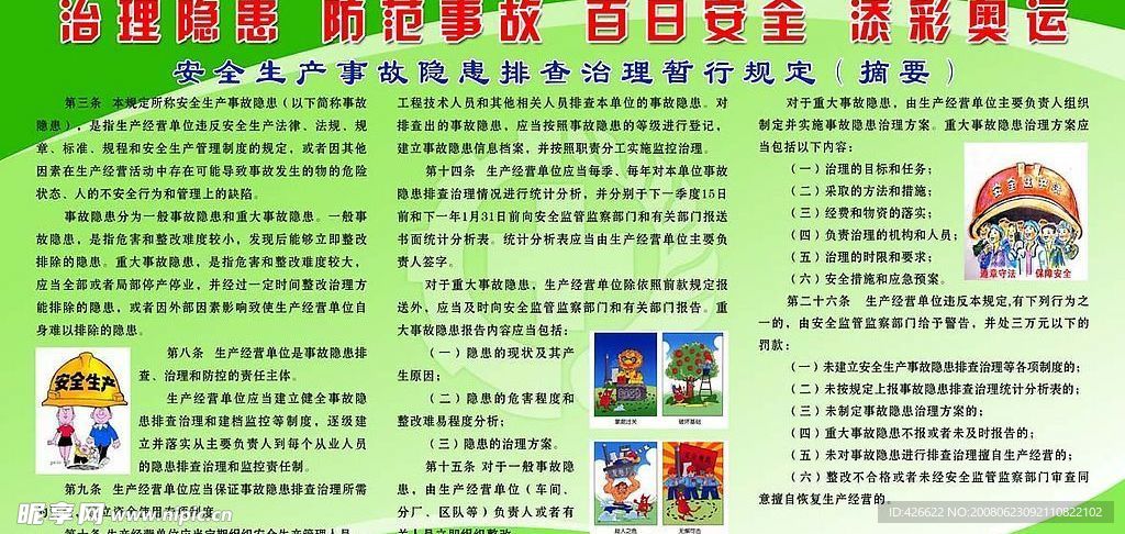 安全生产展板4