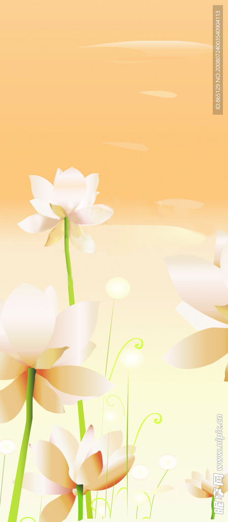 夏日睡莲A 移门 强化