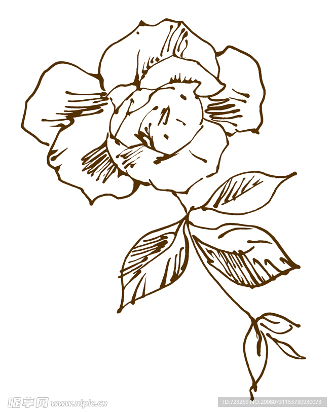 PSD 分层花纹