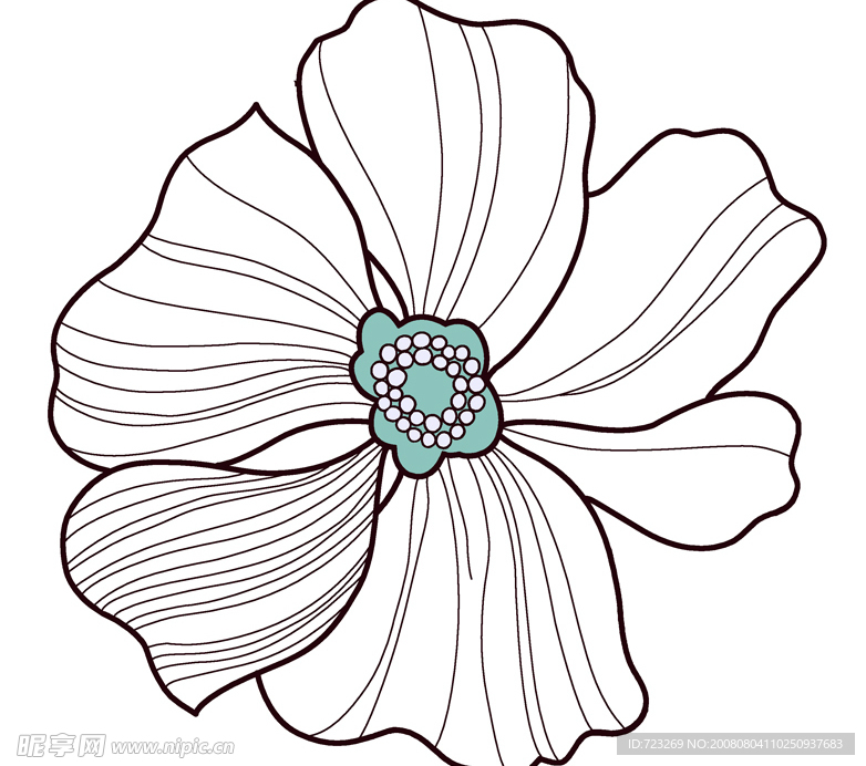 psd 分层花纹