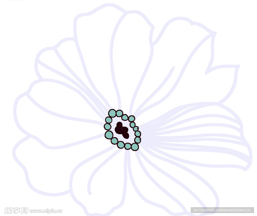 psd 分层花纹