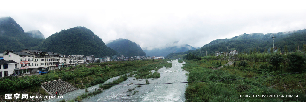 张家界宽幅风景