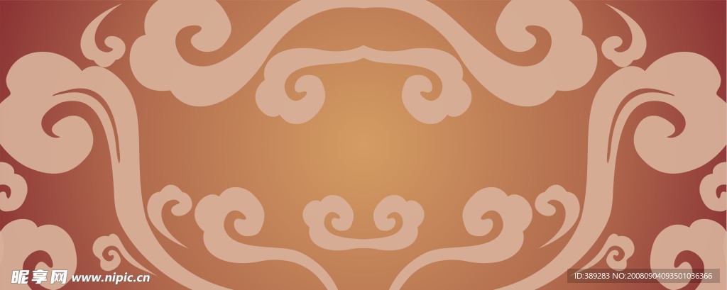 奥运祥云背景图案３