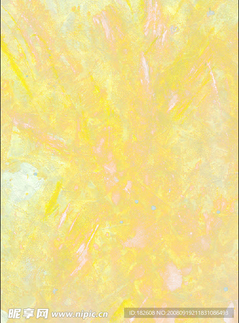 黄色背景