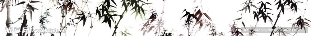 竹子(水墨画)