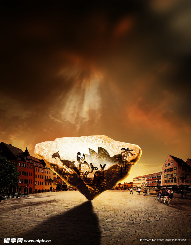 大气房地产广告素材