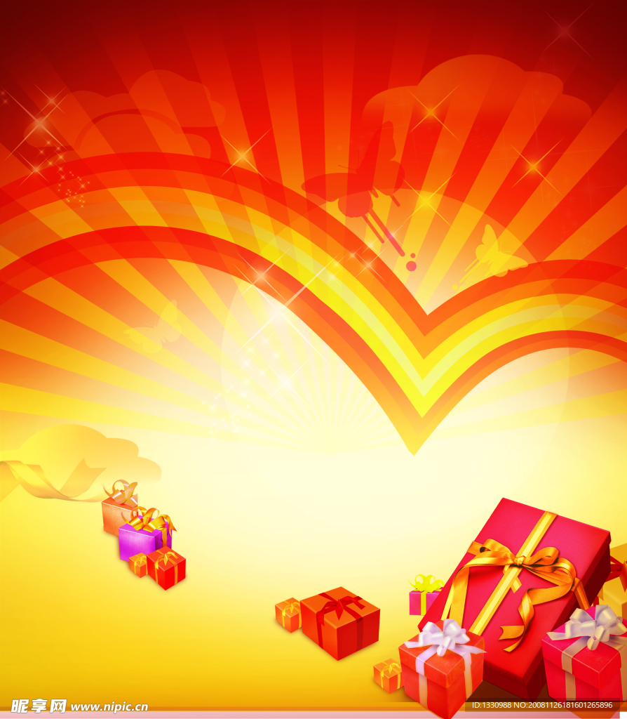 宣传海报庆典背景