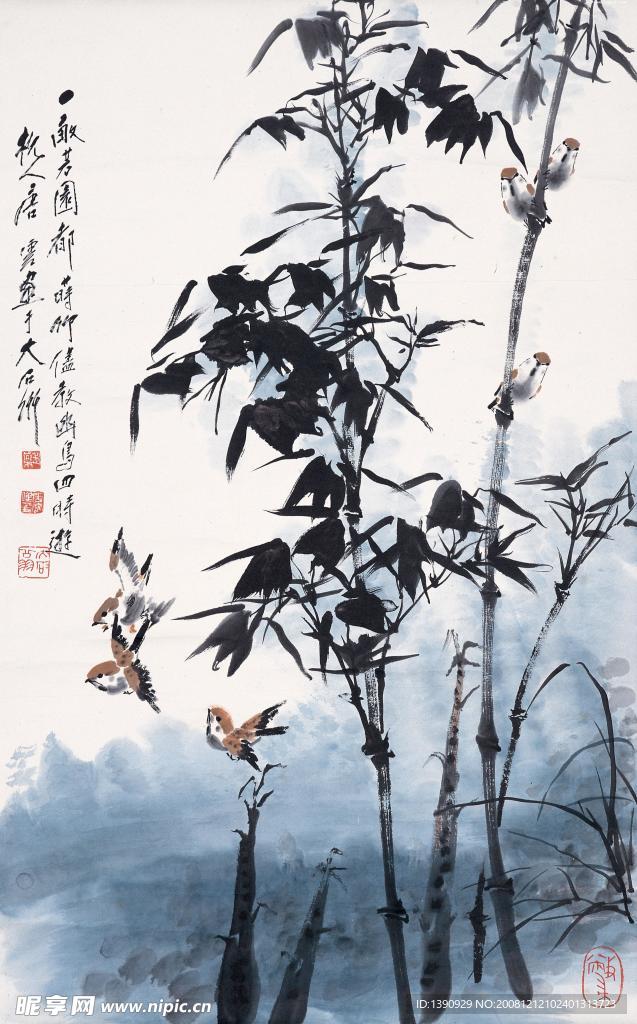 水墨风景画