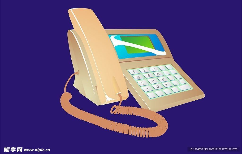 矢量电话座机