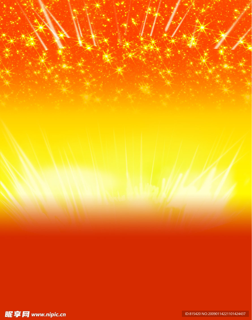 新年单页海报背景模板