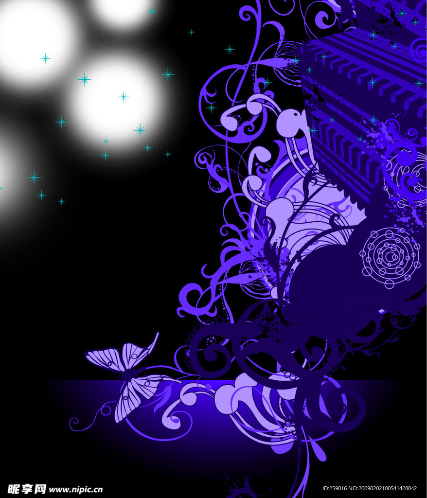 展板海报 花纹背景8