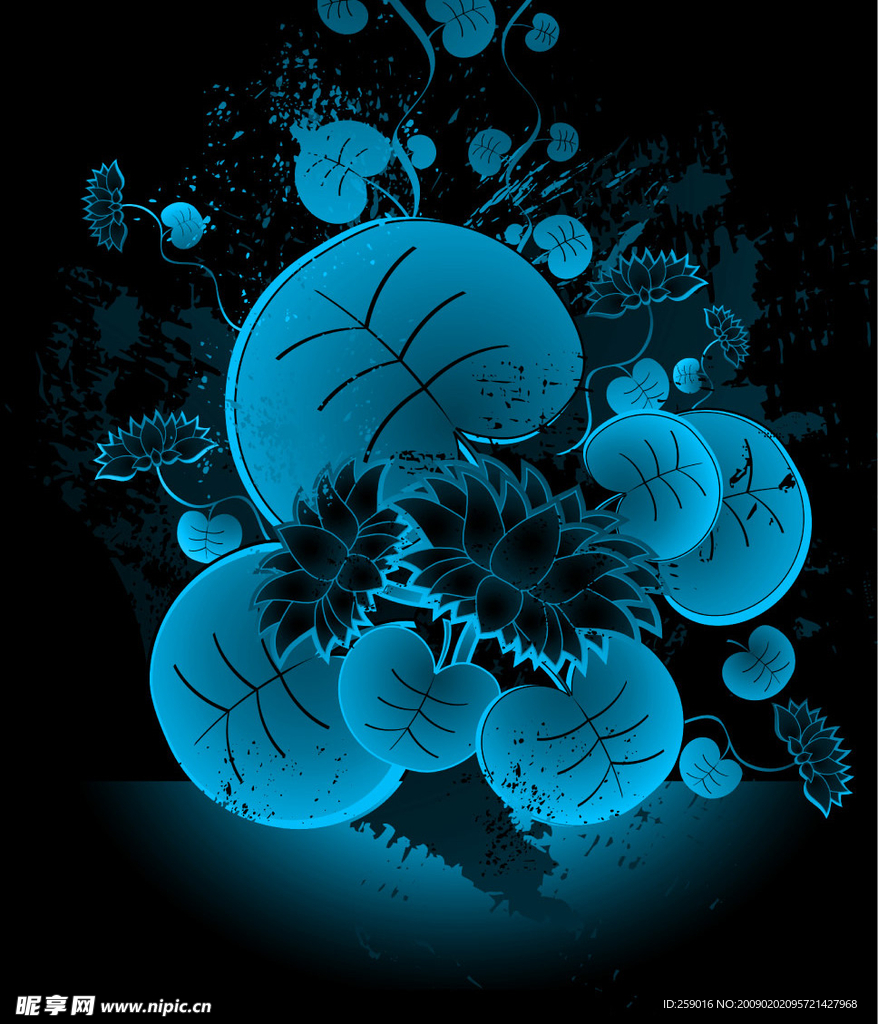 展板海报 花纹背景3