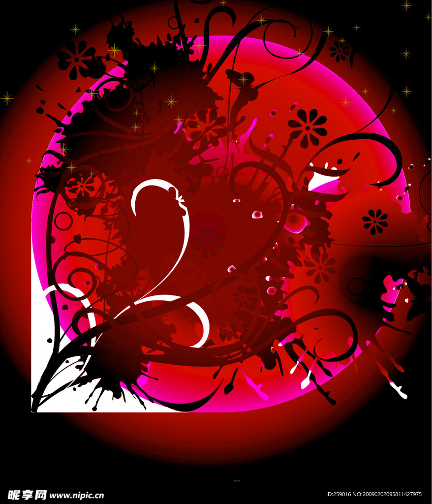 展板海报 花纹背景4