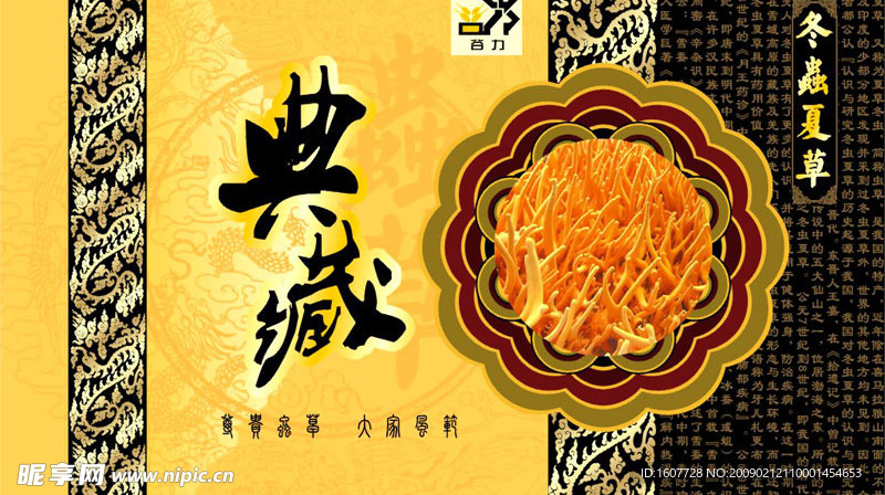 冬虫夏草精品包装含文化内涵策划文字