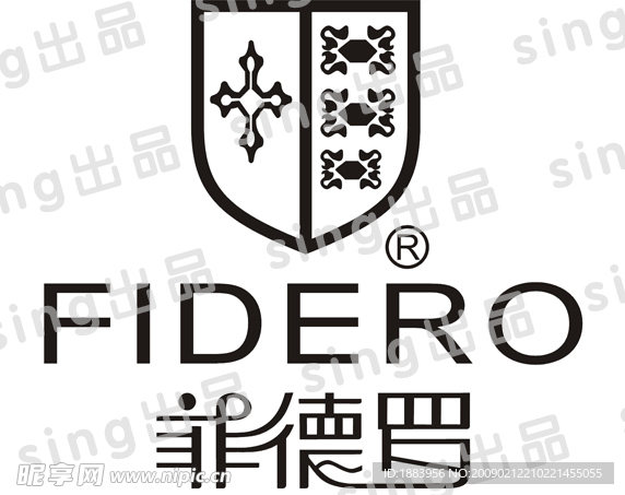 菲德罗葡萄酒标志