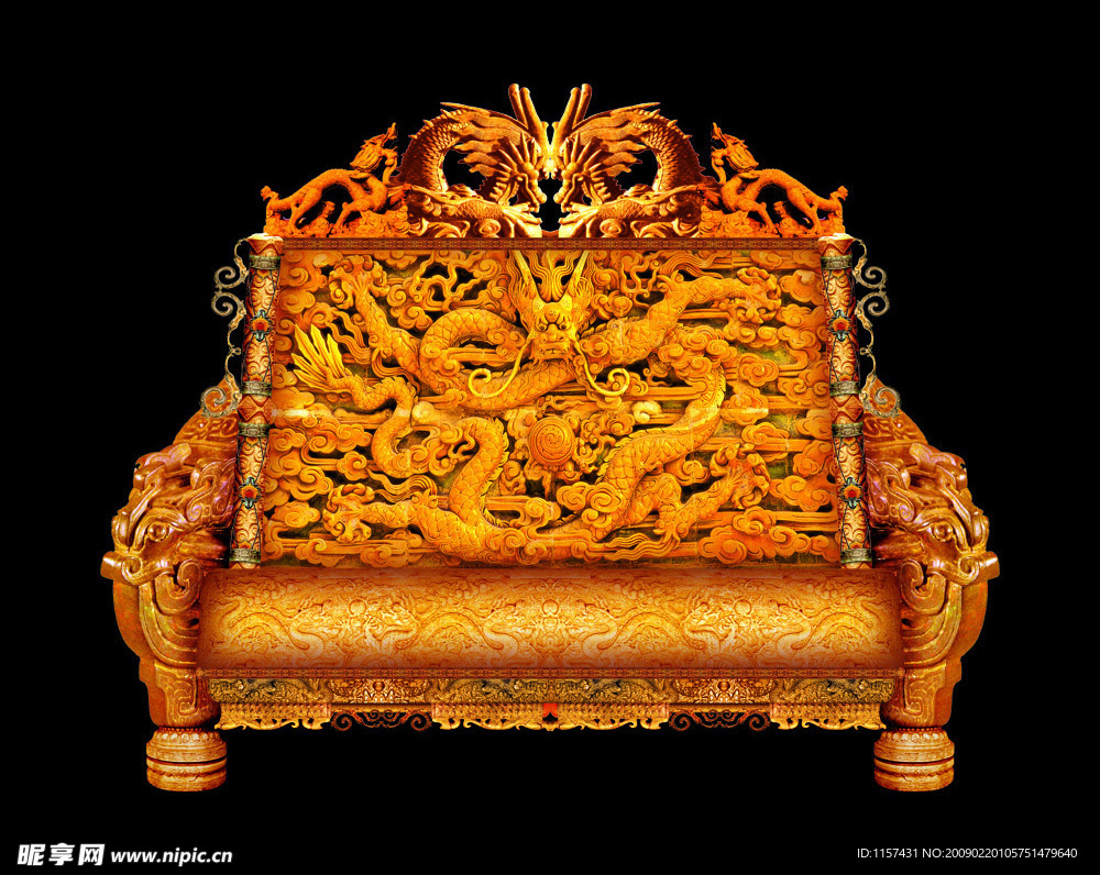 皇帝宝座龙椅