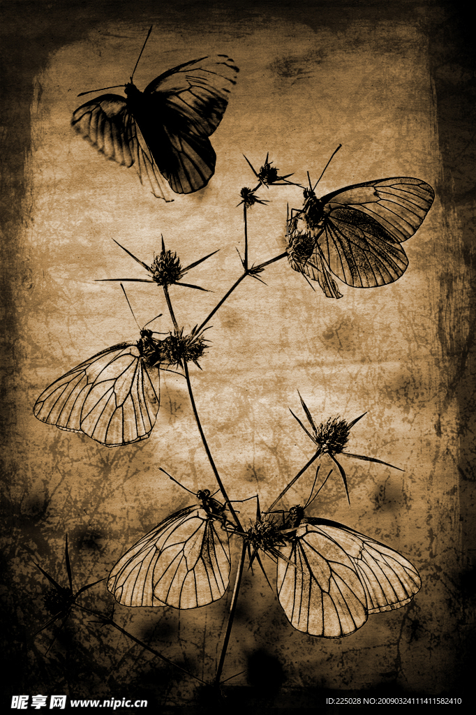 颓废背景图片素材