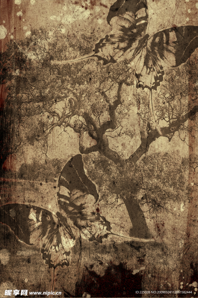 颓废背景图片素材