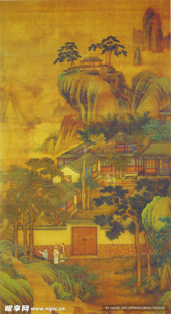传统山水风景图高清素材