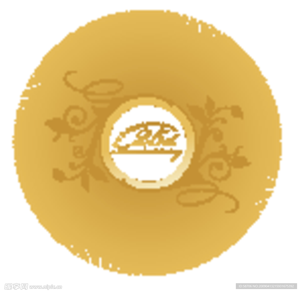 周年和边角花纹矢量素材3