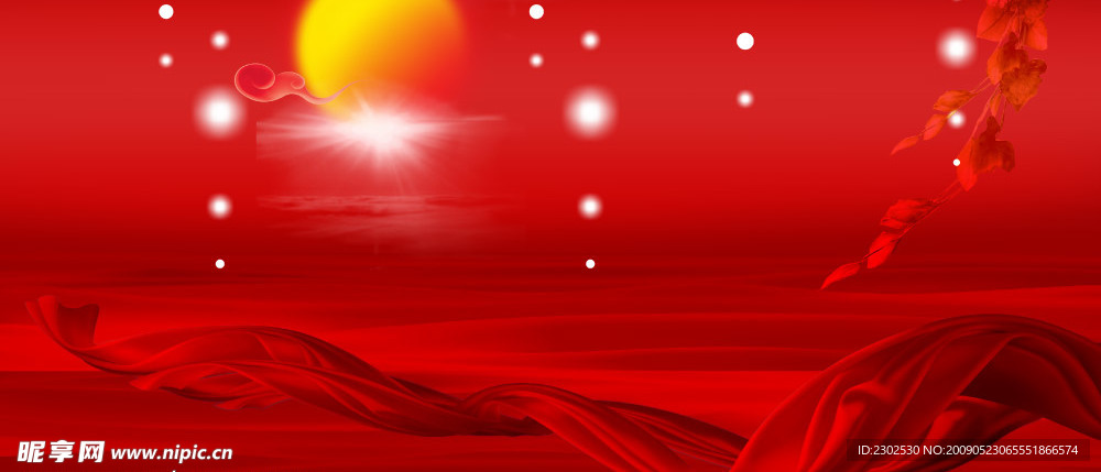 喜庆红色背景
