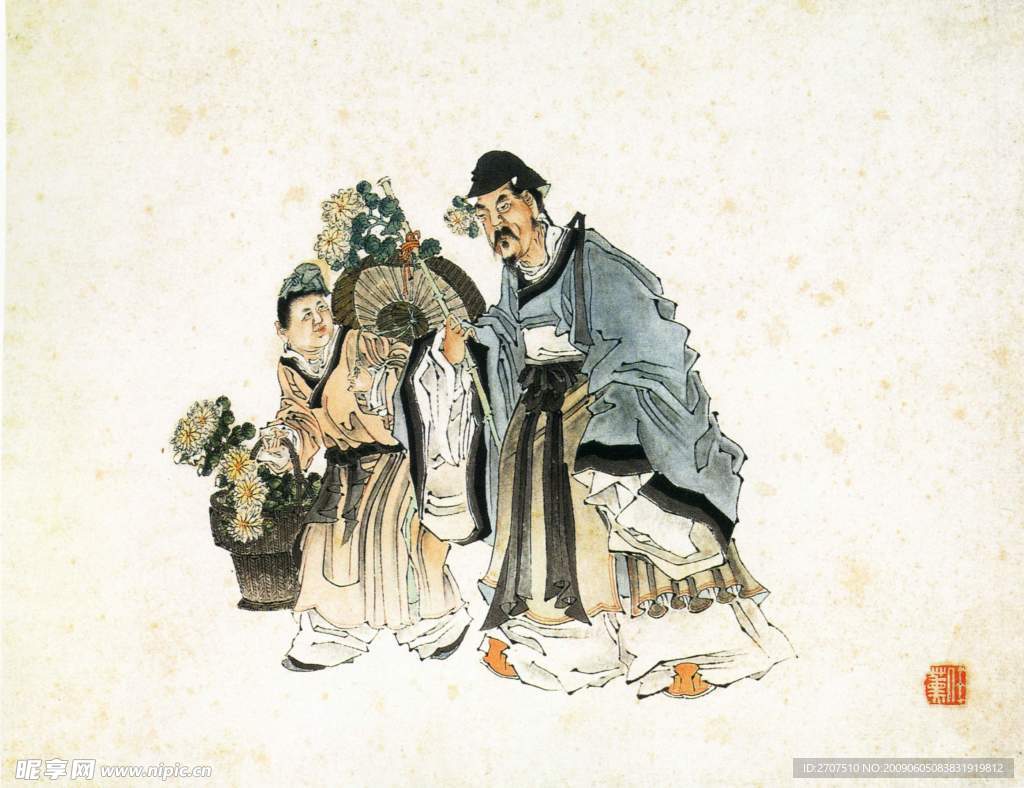 中国画 人物