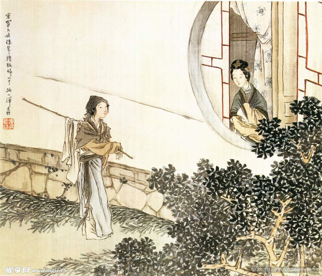 中国画 楼阁