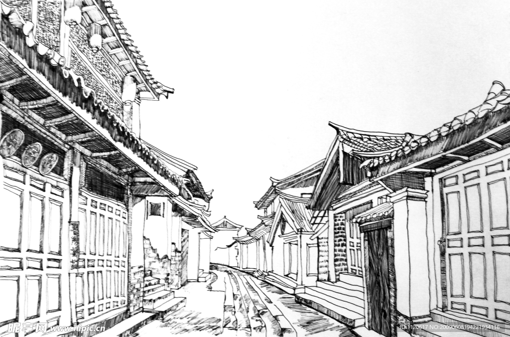 风景速写
