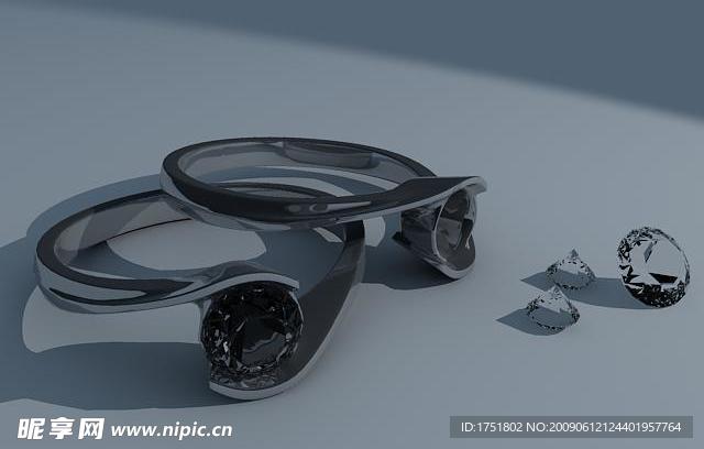3D戒指