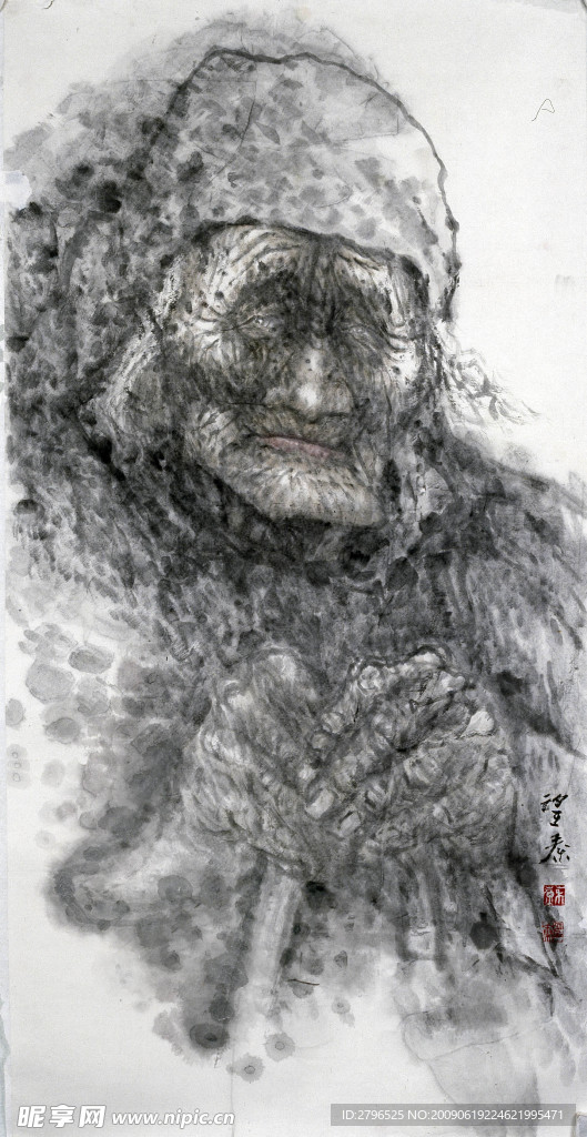 苏望秦国画作品之五