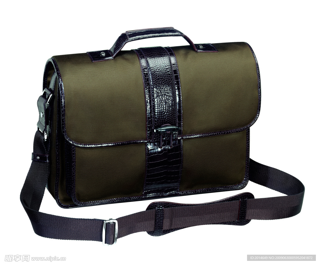 万宝龙单夹层公事包