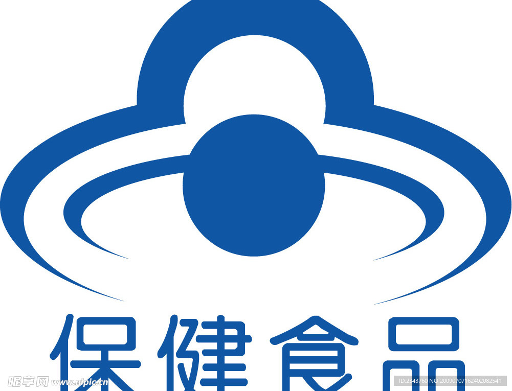 保健食品 标志 矢量图