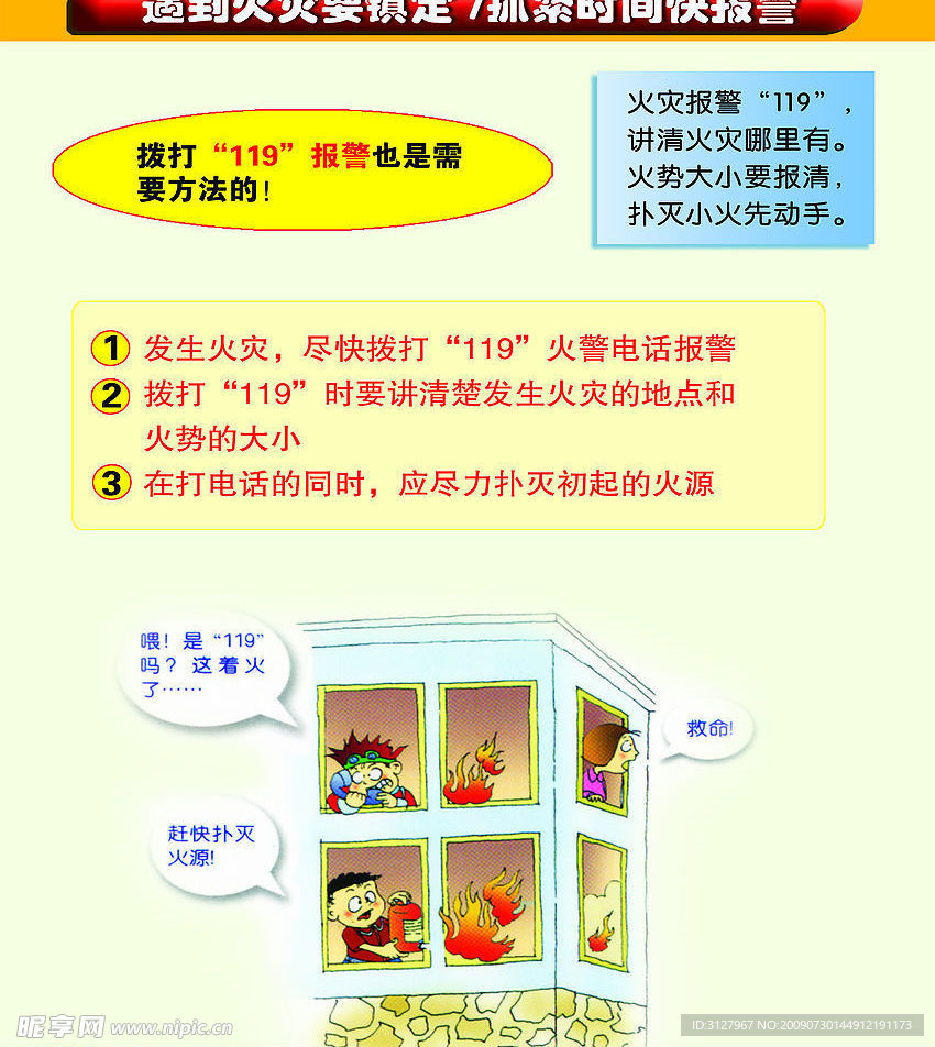 消防安全展板